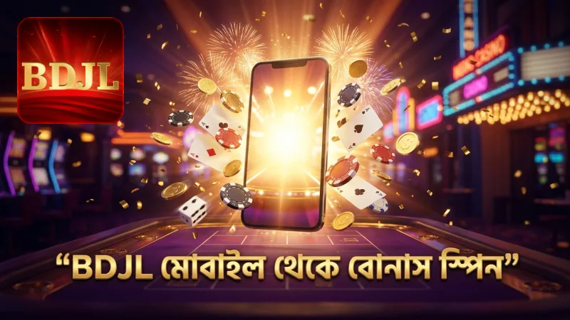 BDJL মোবাইল অ্যাপে বোনাস হুইল স্পিন করার সহজ ধাপসমূহ