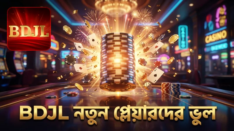 নতুন প্লেয়াররা সাধারণত অতিরিক্ত বাজি রেখে ভুল করেন BDJL টেবিলে
