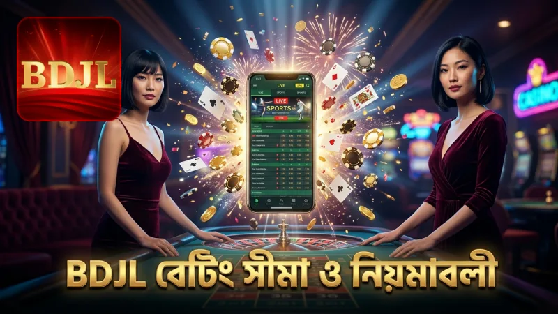 BDJL-এ বেটিং অপশনগুলোর সীমা এবং নিয়ম স্পষ্টভাবে নির্ধারিত