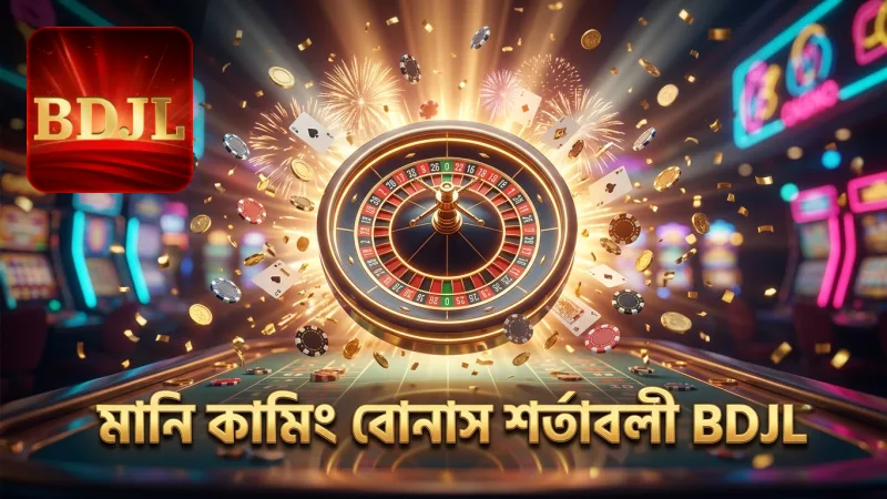 মানি কামিং স্লটের বোনাস রাউন্ড ট্রিগার করার শর্তসমূহ ব্যাখ্যা করা হয়েছে।