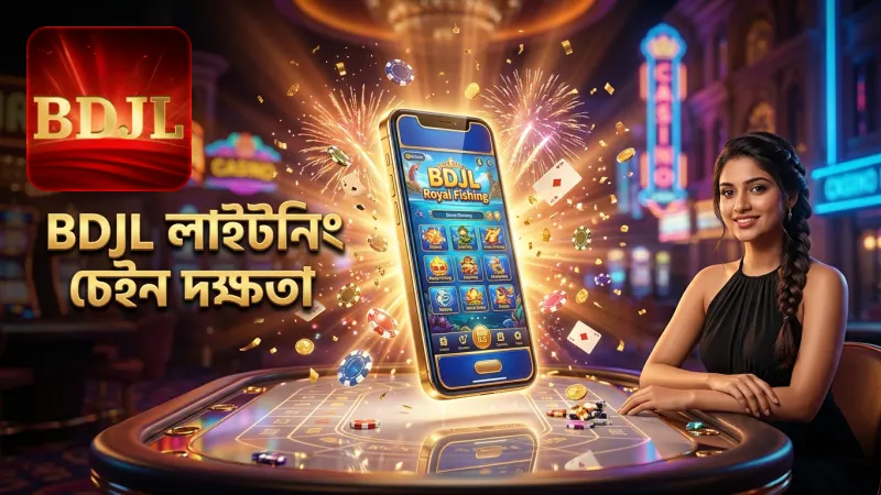 BDJL মোবাইল অ্যাপে লাইটনিং চেইন ফিচার দক্ষতার সাথে ব্যবহার।