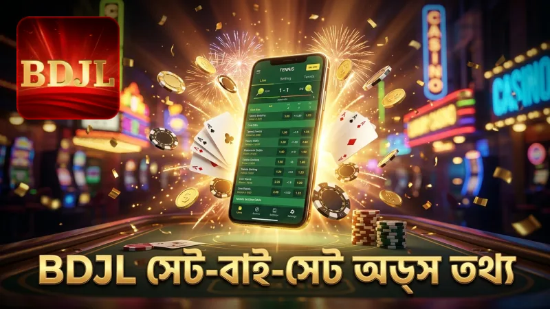 BDJL প্ল্যাটফর্মে সেট-বাই-সেট অডসের সরাসরি তথ্য